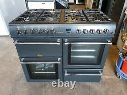 110 belling grey range cooker dual fuel LPG gas hobs electric ovens