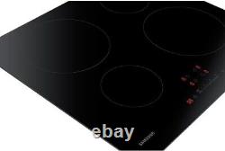 39 Samsung NZ64H37070K Built-In 4 Zone Induction Hob Black Glass