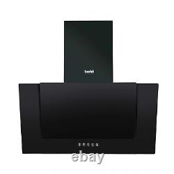 4 Zone Ceramic Hob & 60cm Angled Chimney Cooker Hood Bundle