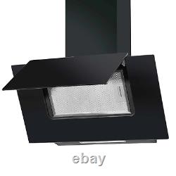 4 Zone Ceramic Hob & 60cm Angled Chimney Cooker Hood Bundle