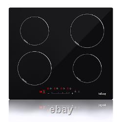 59cm Induction Hob 4 Zone Built-in Cooktop, Touch Control, Child Safety Lock Timer