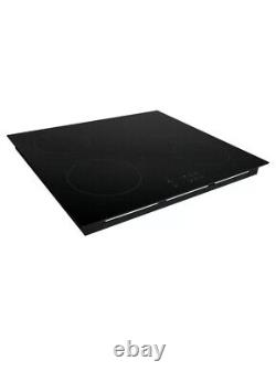 60cm 4 Zone Built-in Touch Control Induction Hob in Black