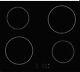 60cm 4 Zone Built-intouch Control Induction Hob In Black