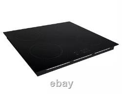 60cm 4 Zone Built-inTouch Control Induction Hob in Black 60 Cm