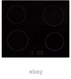 60cm 4 Zone Built-inTouch Control Induction Hob in Black 60cm