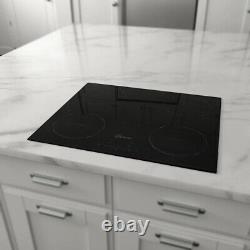 60cm Electric Ceramic Hob Black Built-in worktop & Touch Controls Kitchen Cooker