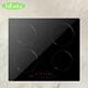 60cm Electric Induction Hob Built-in Cooktop 4 Zone Touch Control Black Lock Uk