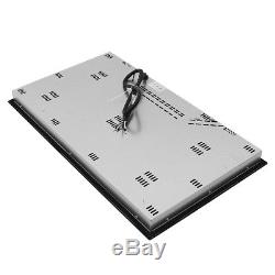 8600W 90cm 5 Zone Touch Control Induction Glass Ceramic Electric Hob Black