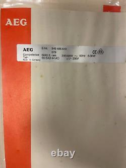 AEG 6040kw-n 60cm Halogen Electric Hob with White Trim Discontinued Stock