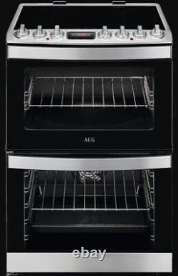 AEG CCB6740ACM Electric Cooker 60cm Ceramic in Stainless Steel GRADE A