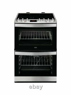 AEG CCB6760ACM Freestanding Electric Cooker A Energy Rating Stainless Steel 60cm