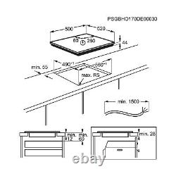 AEG IKB64401FB Built In 60cm Touch Control Electric Induction Hob