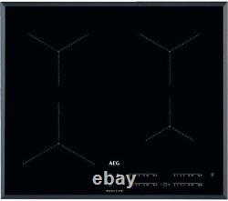 AEG IKB64431FB Electric Induction Hob Black Flexible Cooking Zones / 0098