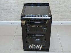 Aga Companion Stand Alone Electric With Ceramic Hob Range Cooker In Pewter A628