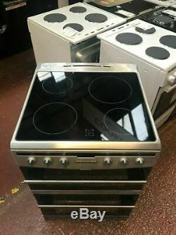 Amica AFC6550SS Electric Cooker with Ceramic Hob Stainless Steel A/A #239254