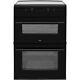 Amica Afn6550mb Free Standing A/a Electric Cooker With Induction Hob 60cm Matte