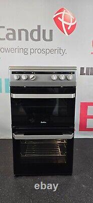 Amica Electric Cooker A/A with Ceramic Hob 50cm Silver AFC5100SI