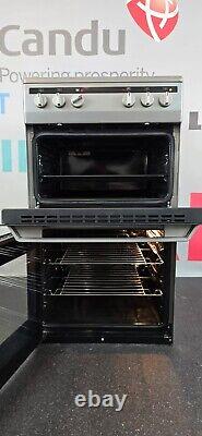 Amica Electric Cooker A/A with Ceramic Hob 50cm Silver AFC5100SI