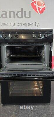 Amica Electric Cooker with Ceramic Hob Black A/A Rated AFC6520BL