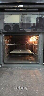 Amica Electric Cooker with Ceramic Hob Black A/A Rated AFC6520BL