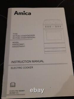 Amica freestanding electric cooker ceramic hob A Rated
