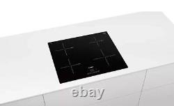 BOSCH INDUCTION HOB BLACK 60CM PUE611BF1B 13amp plug in HW181217-04