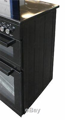 Beko 60 cm Electric Cooker Double Oven Ceramic Hob KDC653K #2462