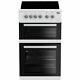 Beko Adc5422aw Free Standing A Electric Cooker With Ceramic Hob 50cm White