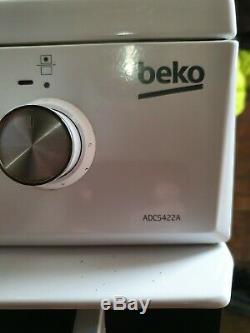 Beko ADC5422AW Free Standing A Electric Cooker with Ceramic Hob 50cm White 5mths