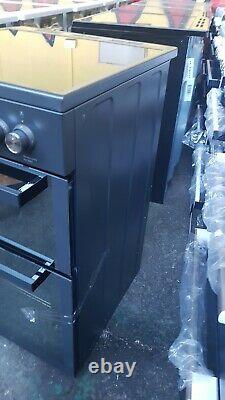 Beko EDC633K 60cm Double Oven Electric Cooker with Ceramic Hob Black