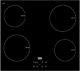 Beko Electric Induction Hob Four Zone Touch Control 4 Hobs Hxi64401atx Black