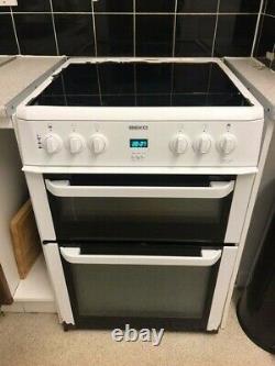 Beko Free Standing Electric Cooker with Ceramic Hob 60cm White