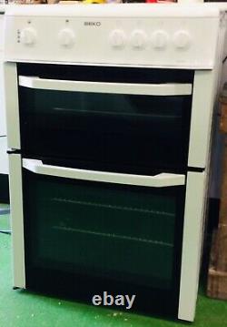 Beko Free Standing Electric Cooker with Ceramic Hob 60cm White