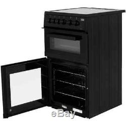 Beko KDC5422AK Free Standing A Electric Cooker with Ceramic Hob 50cm Black New