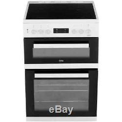 Beko KDC653S Free Standing A/A Electric Cooker with Ceramic Hob 60cm Silver New