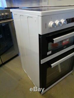 Beko KDC653W Free Standing 60cm Electric Cooker with Ceramic Hob White (2719)