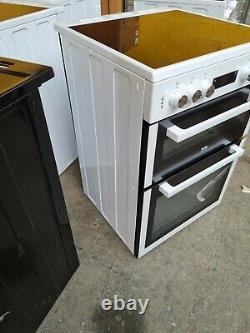 Beko KDC653W Free Standing A/A Electric Cooker with Ceramic Hob 60cm White