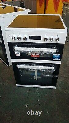 Beko KDC653W Free Standing A/A Electric Cooker with Ceramic Hob 60cm White New