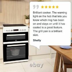 Beko KDC653W Free Standing A/A Electric Cooker with Ceramic Hob 60cm White New