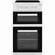 Beko Kdvc563aw Free Standing A/a Electric Cooker With Ceramic Hob 50cm White