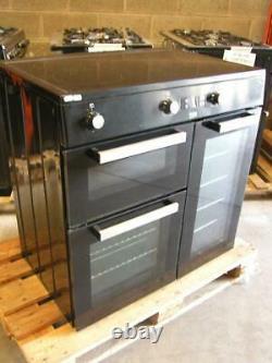 Beko KDVI90K Black Electric Range Cooker Induction Hobs 90cm PEC G -Refurbished