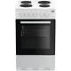 Beko Ks530w 50cm Single Oven Electric Cooker With Sealed Plate Hob White