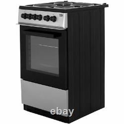 Beko KS530W Free Standing A Electric Cooker with Solid Plate Hob 50cm White New