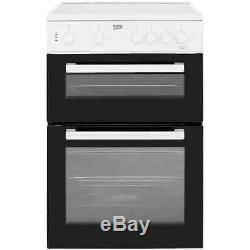 Beko KTC611W Free Standing A Electric Cooker with Ceramic Hob 60cm White New