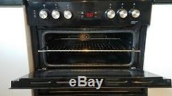 Beko freestanding electric double oven and ceramic hob KDC653K