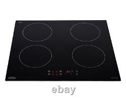 Belling 444410125 IHT6013 60cm Touch Control Four Zone Black Induction Hob