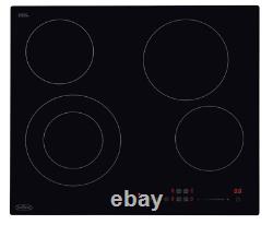 Belling CH602T 60cm 9-Power Level 4-Zone Touch Control Ceramic Hob (444410136)