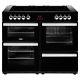 Belling Cookcentre 110e Electric Range Cooker With Ceramic Hob Black Aa Energy