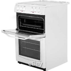 Belling E552 Enfield Free Standing Electric Cooker with Ceramic Hob 55cm White