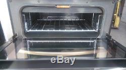 Belling E641 600mm Fan Assisted Electric Double Oven Cooker With Ceramic Hob